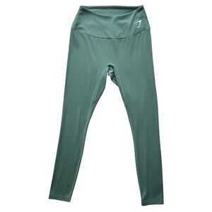 Gymshark Women's Leggings Lightweight Sage Green Size S Small
